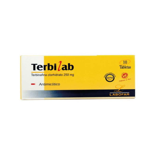 TERBILAB TERBINAFINA 250 MG