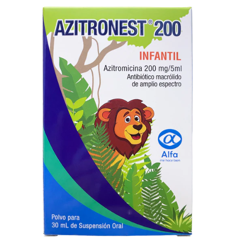 AZITRONEST 200 mg AZITROMICINA 200 MG/5ML