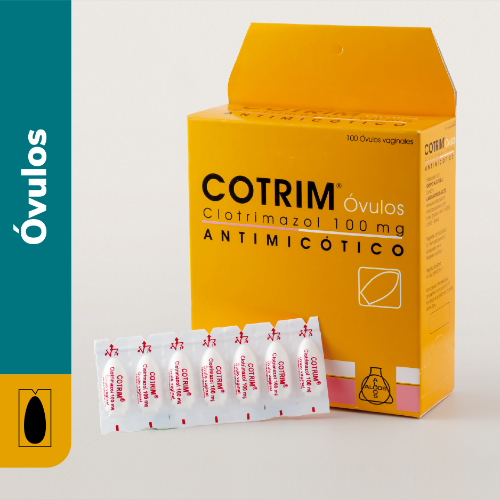 COTRIM CLOTRIMAZOL OVULOS (ALCOS)