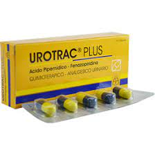 UROTRAC PLUS Acido Pipemidico 400Mg Y Fenazopiridina Clorhidrato 100Mg X Capsula(ALCOS)