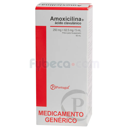 AMOXICILINA ACIDO CLAVULANICO JARABE