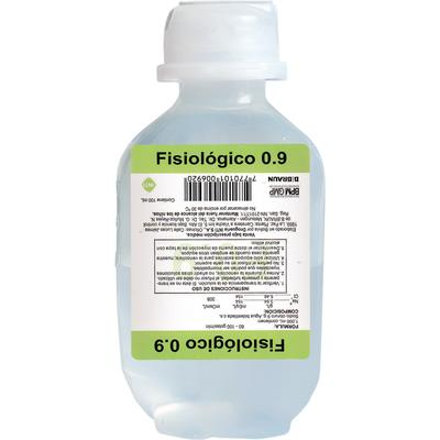 SUERO FISIOLOGICO 0,9 % 100 ML (INTI)
