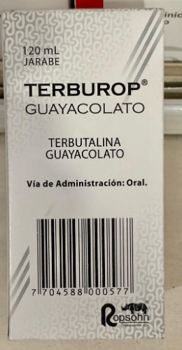TERBUROP GUAYACOLATO JARABE