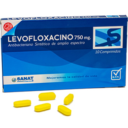 LEVOFLOXACINO 750 MG (SANAT PHARMA)