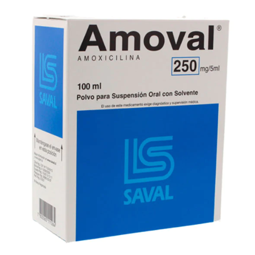 AMOVAL 250 MG SUSPENSION (SAVAL)
