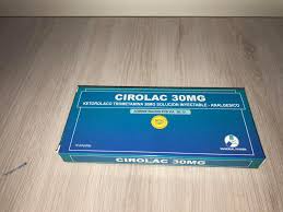 CIROLAC 30MG X 1ML