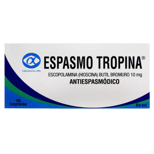 ESPASMO TROPINA COMPRIMIDO(ALFA)