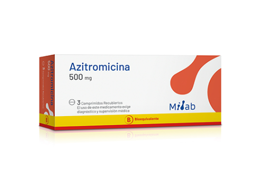 AZITROMICINA COMPRIMIDO 500