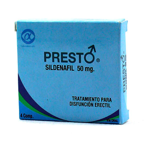 PRESTO SILDENAFIL 50 MG