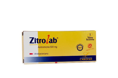 ZITROLAB 500 MG AZITROMICINA(LABOFAR)