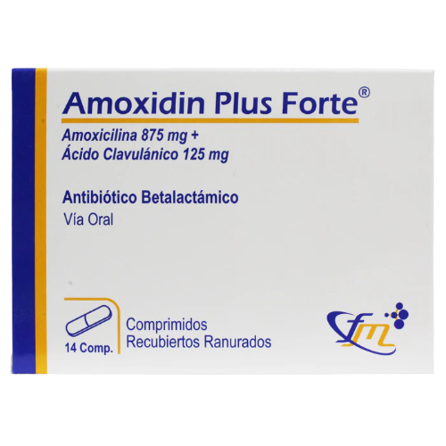 AMOXIDIN PLUS FORTE comprimido(FARMEDICAL)