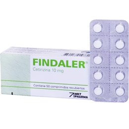 FINDALER CETIRIZINA 10MG