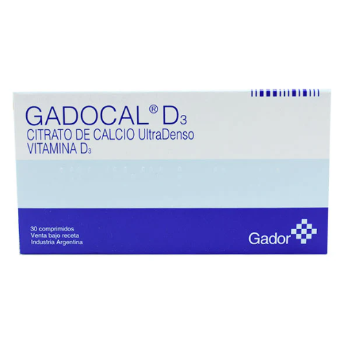 GADOCAL D3 CITRATO DE CALCIO MAS VITAINA D