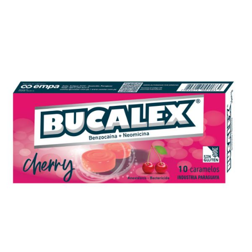 BUCALEX TRA CHERRY MIEL MENTOL