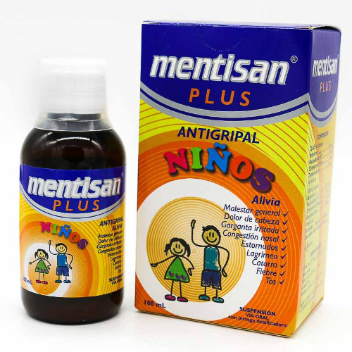 MENTISAN PLUS NIÑOS ANTIGRIPAL JARABE(INTI)