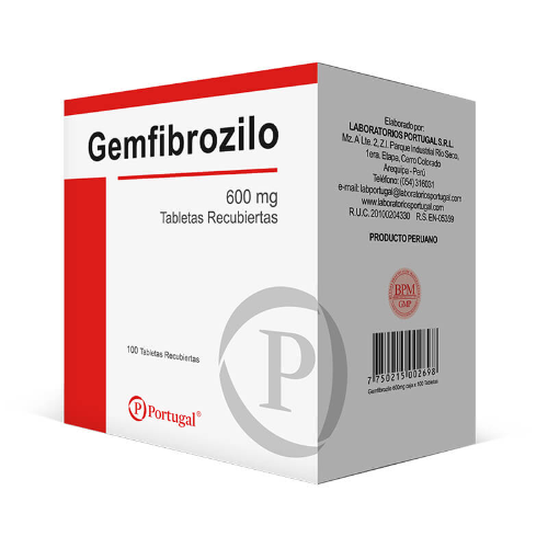 GEMFIBROZILO 600 MG(PORTUGAL)