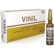 VINIL DICLOFENACO 75 MG INYECTABLE INDUFAR