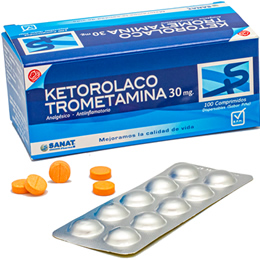 KETOROLACO 30 MG SL (SANAT PHARMA)