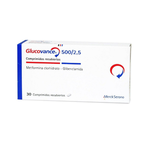 GLUCOVANCE 500/2.5 COMPRIMIDO(INTI)