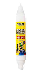 Goma Escolar Doble Punta 50g