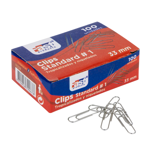 Clips Satandard Tropizalizados Y Niquelados
