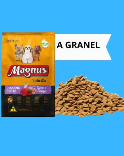 Magnus todo dia raças pequenas granel