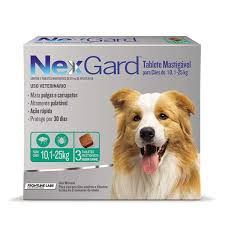 Nexgard 10 a 25kg