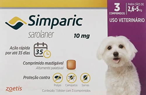 Simparic 2,5kg a 5kg