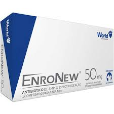 Enronew Antibiotico 50mg (cartela)