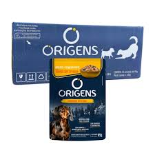 Sache origens caes adulto PP (FRANGO/CENOURA) 18X85G