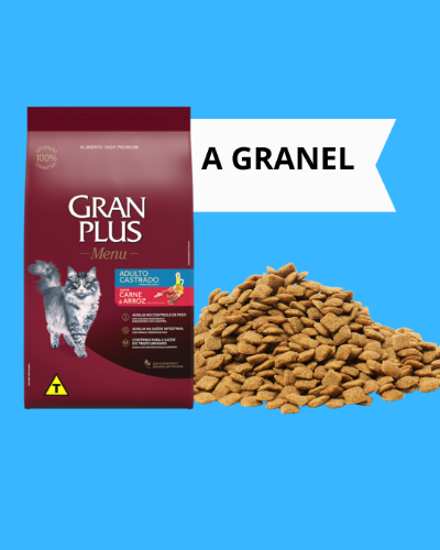 Gran plus carne gato castrado granel