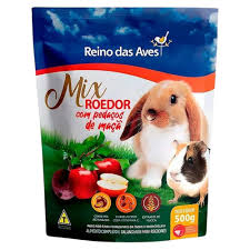RACAO MIX ROEDOR PORQUINHO DA INDIA/MINI COELHO 500KG