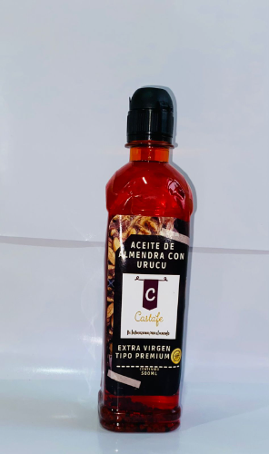 Aceite de Almendra extravirgen premium con URUCU