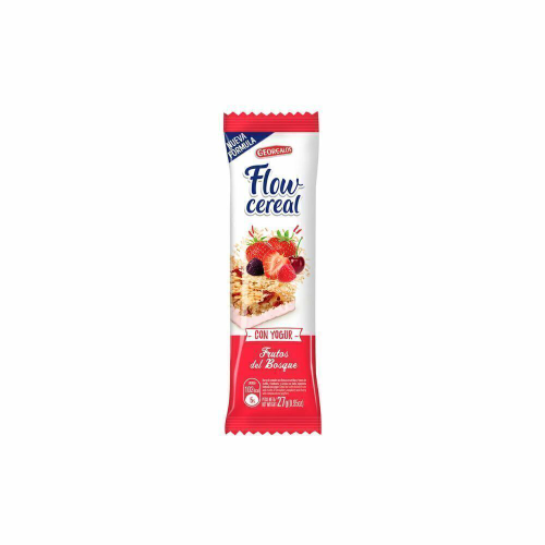 BARRA FLOW CEREAL FRUTO ROJO CON YOGUR