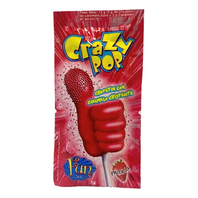 CRAZY POP FRUTILLA