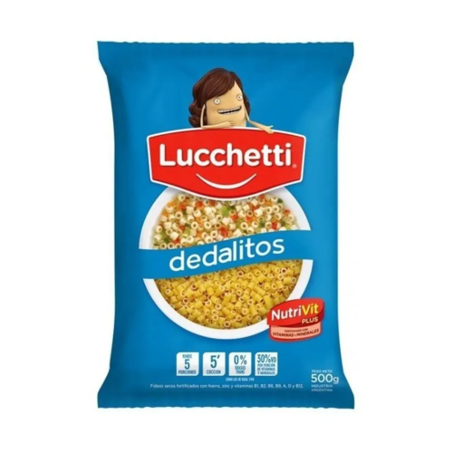 FIDEOS LUCCHETTI DEDALITOS