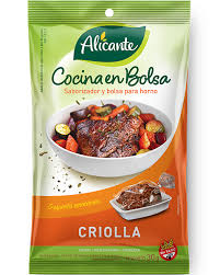 COCINA EN BOLSA CRIOLLA