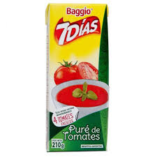 PURE DE TOMATES BAGGIO 7 DIAS 210G