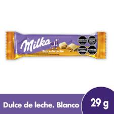 MILKA DULCE DE LECHE BLANCO 29G
