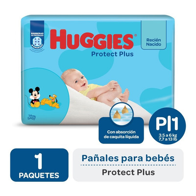 PAÑAL HUGGIES P X8 UNIDADES