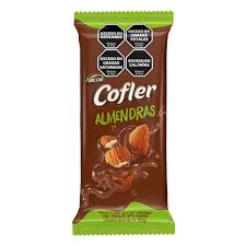 CHOCOLATE COFLER MACIZO ALMENDRAS 55GR