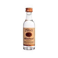 MINI BOTELLA TITOS VODKA