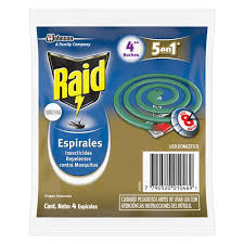 ESPIRALES RAID  X 4 UNIDADES