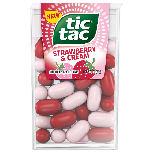 TIC TAC FRUTILLAS Y CREMA
