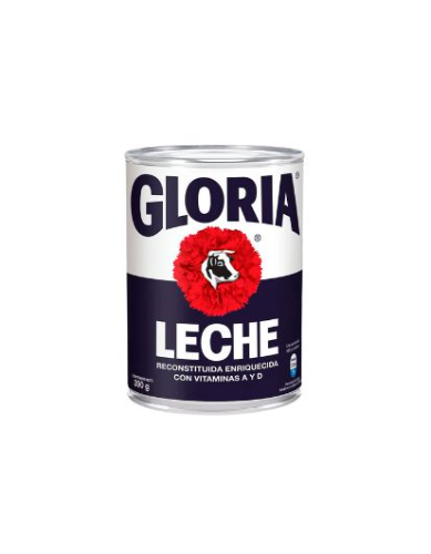 Leche gloria azul 390ml