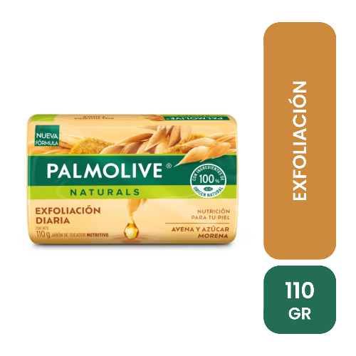 Jabón Palmolive exfoliación diaria 110gr