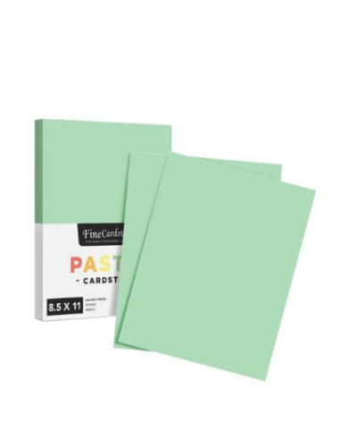 Hojas Bond de color verde A4