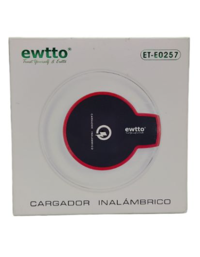 Cargador inalámbrico EWTTO