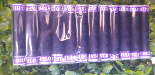 Hilos color negro x paquete de 12 und