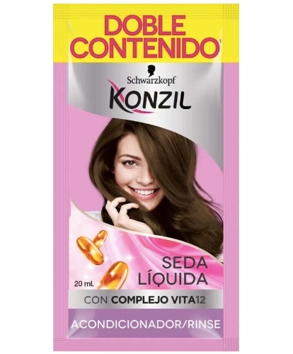 Acondicionador konzil seda liquida 20ml